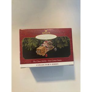 Hallmark Ornament  Here Comes Santa Series #19 1997 The Claus-Mobile